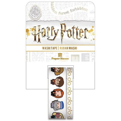 Paper House Wizarding World HARRY POTTER Washi Tape 2 Rolls Scrapbooksrus