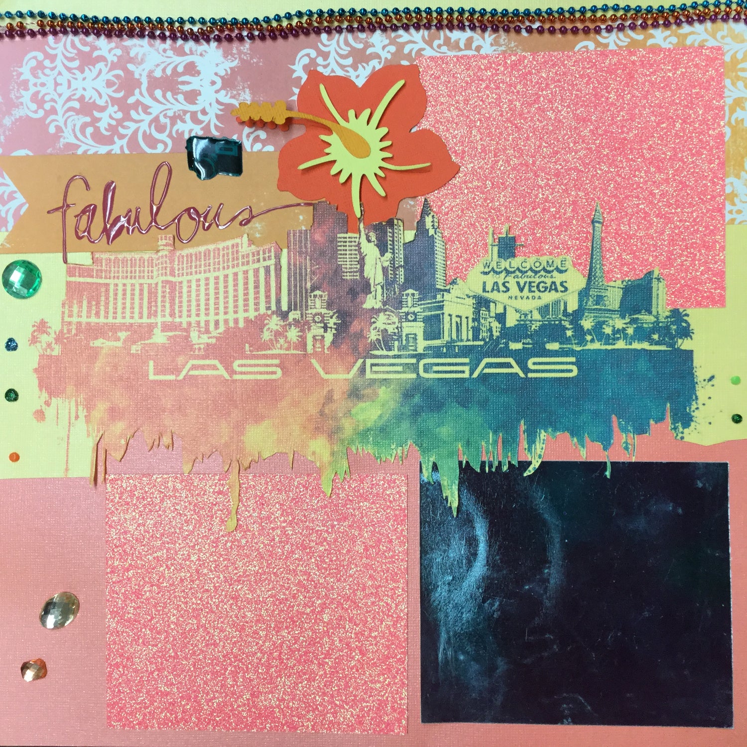 LAS VEGAS Travel Scrapbook Page Kit Scrapbooksrus