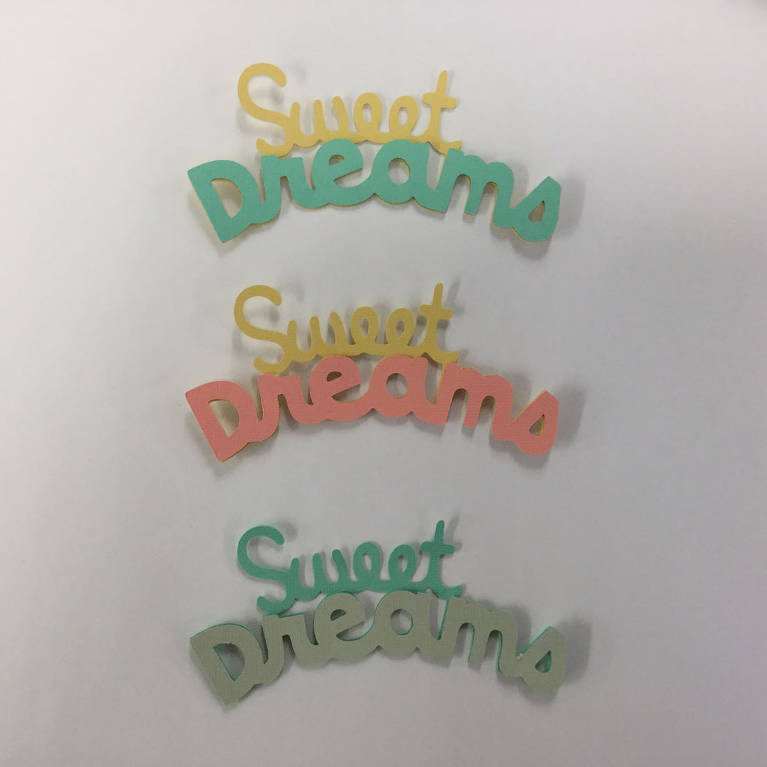 SWEET DREAMS Custom Scrapbook Die Cuts Scrapbooksrus