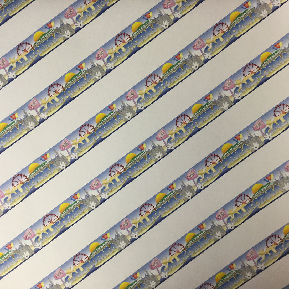 Scrapbook Customs CALIFORNIA TRAVEL STRIPES Paper Scrapbooksrus