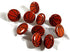 Creative Impressions Paper Fasteners BASKETBALL BRADS 25pc Scrapbooksrus