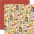 Echo Park Fall Is In The Air FALL FRIENDS 12x12 Cardstock Paper Scrapbooksrus