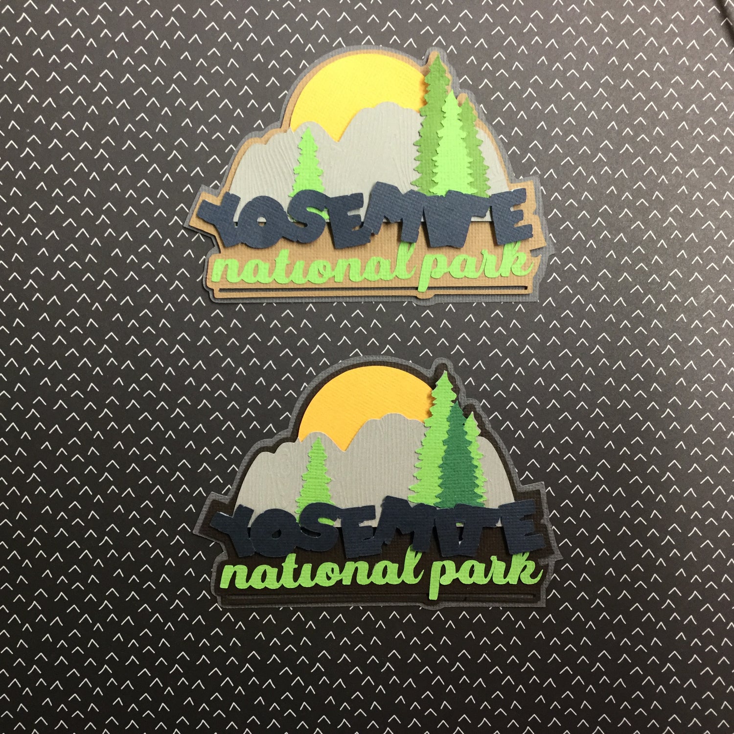 YOSEMITE National Park Scrapbook Die Cuts Scrapbooksrus