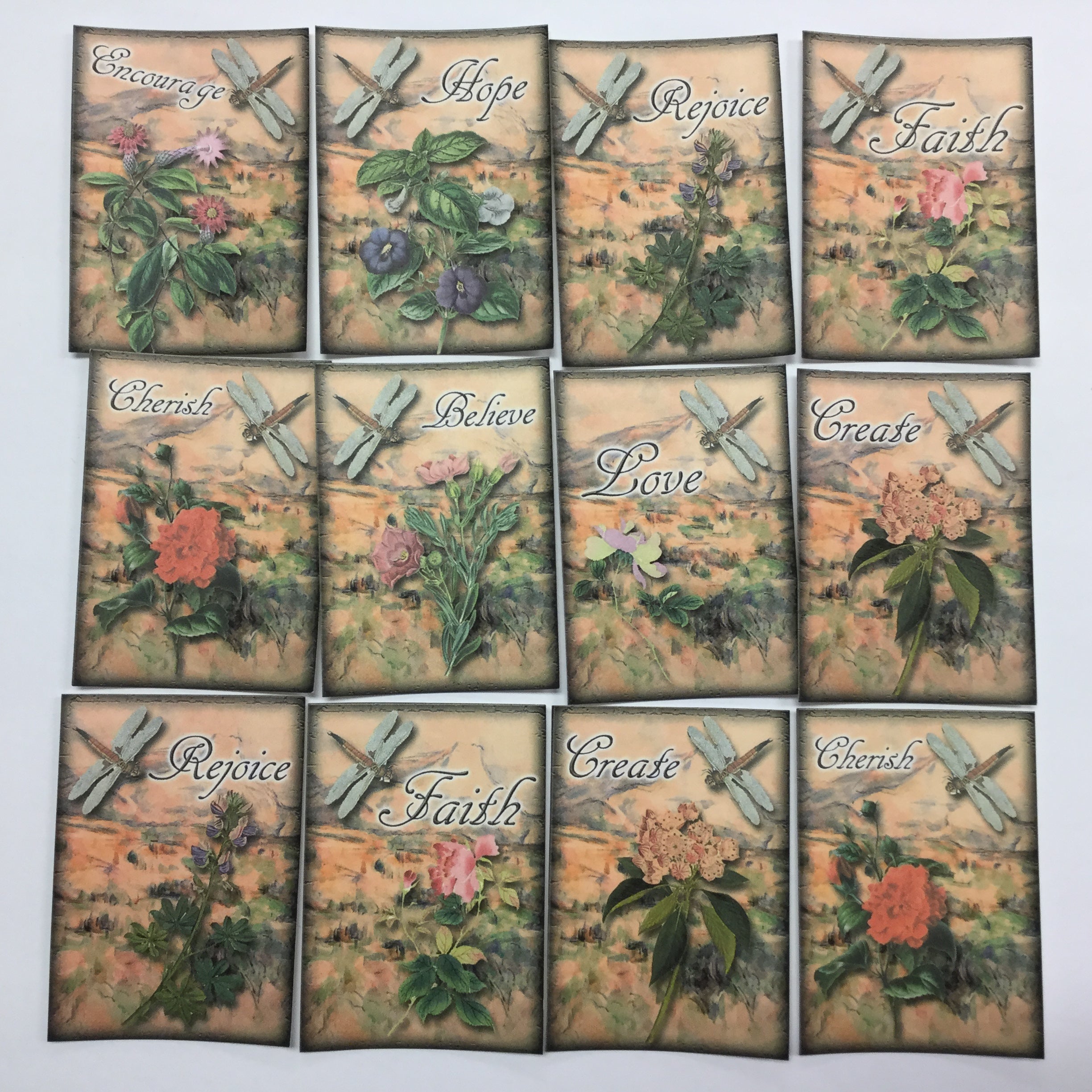 Tags & Ephemera 12pc VINTAGE SENTIMENTS Scrapbooksrus