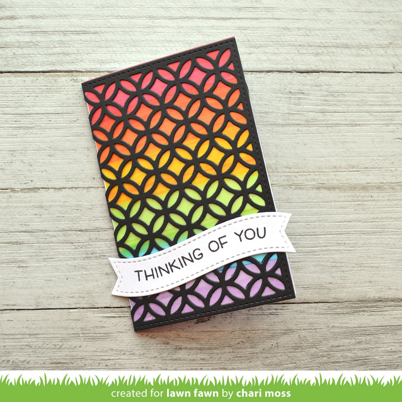 Lawn Fawn WAVY SAYINGS Clear Stamps 4"X3" Scrapbooksrus