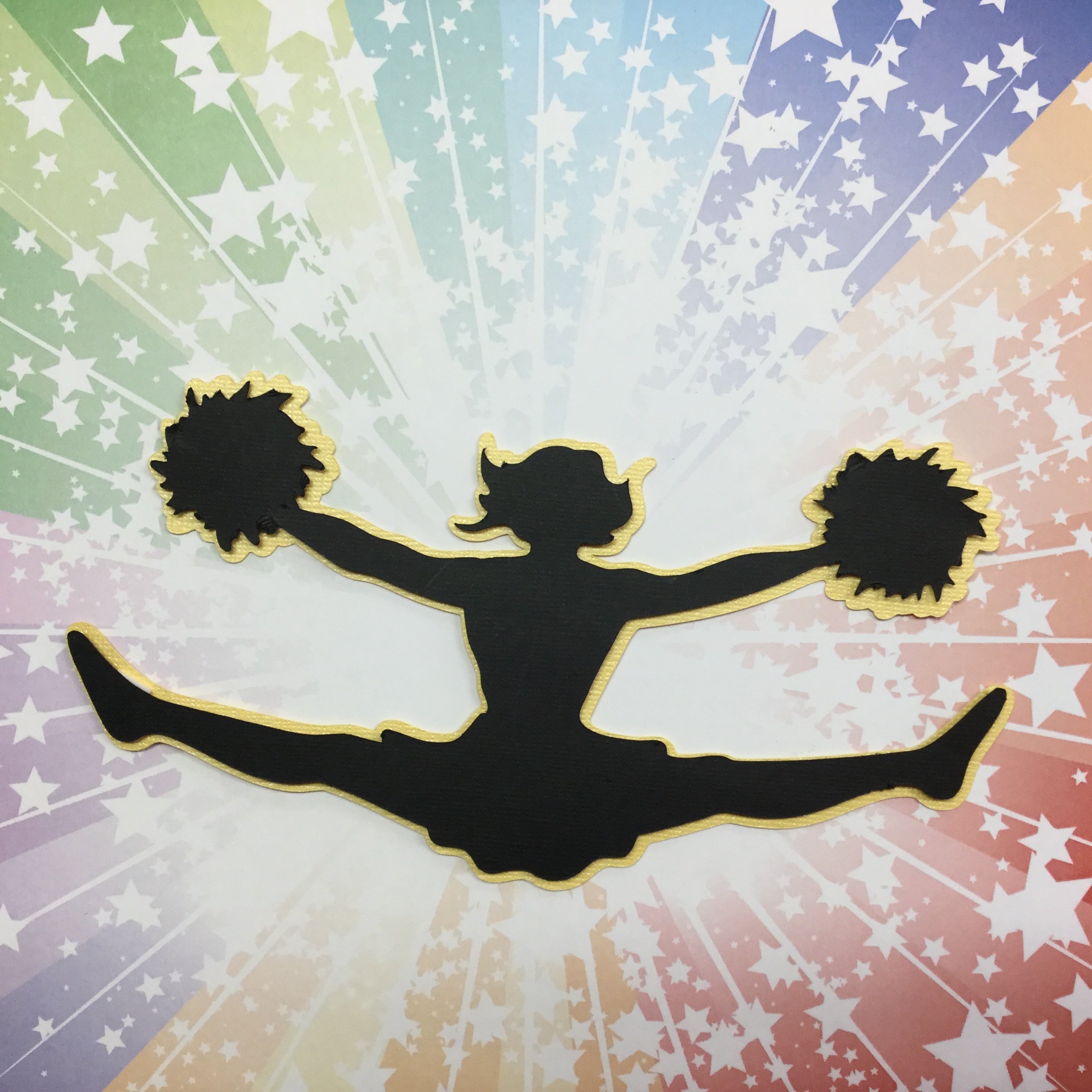 CHEERLEADER Scrapbook Die Cut Embellishment Scrapbooksrus