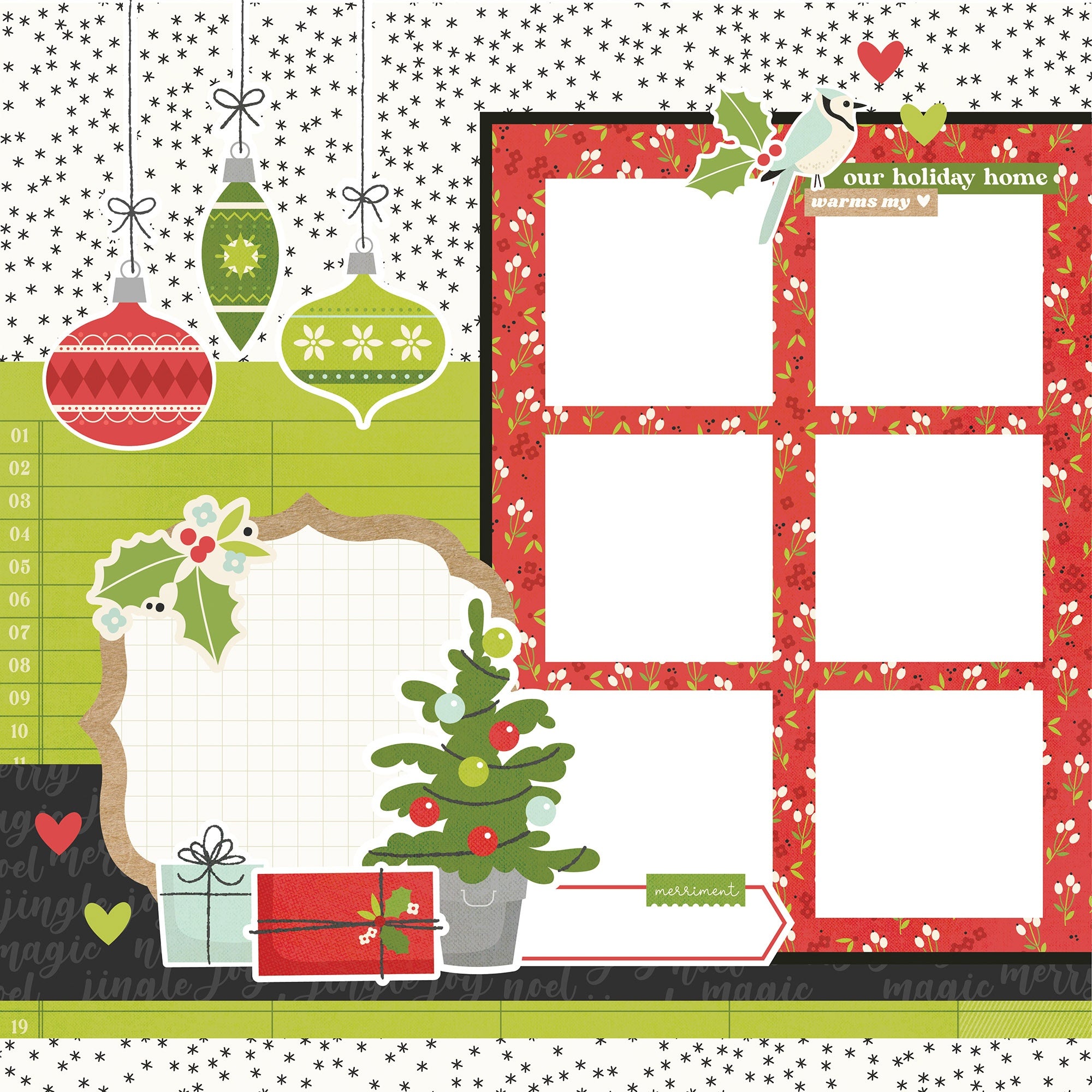 Simple Stories Simple Pages GOOD CHEER Page Kit Scrapbooksrus