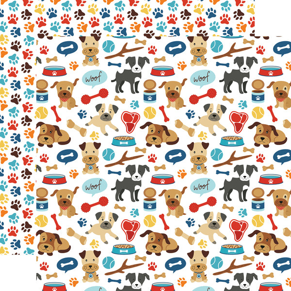 Echo Park 12"x12" I LOVE MY DOG 13pc COLLECTION KIT Scrapbooksrus