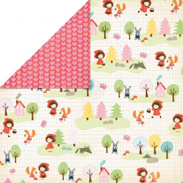 Grant Archival Grace Taylor LITTLE MISS RED 12"X12" Paper Scrapbooksrus