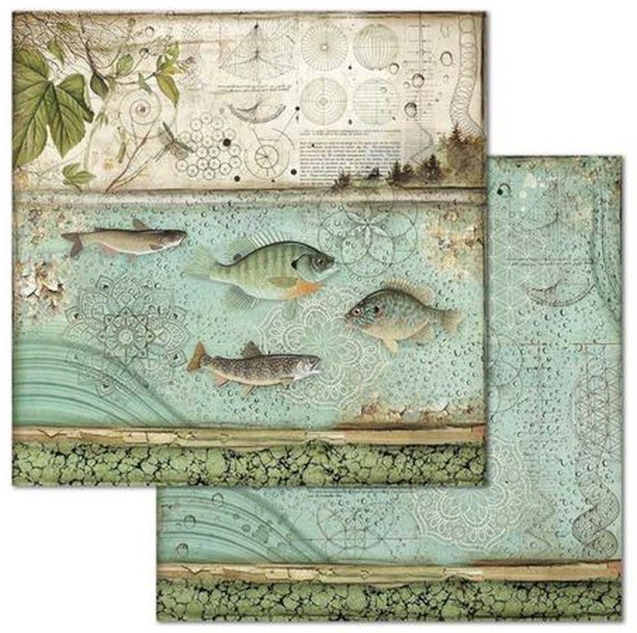 Stamperia FOREST 12"X12" Paper Pad Scrapbooksrus