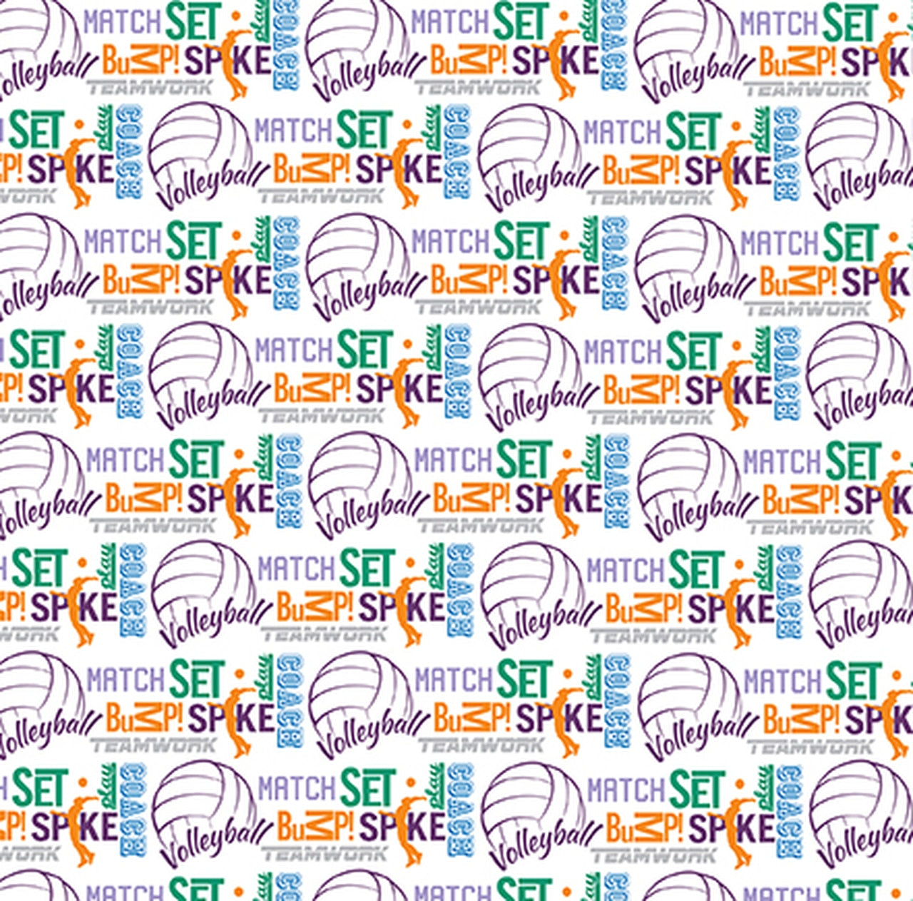 Echo Park Volleyball BUMP, SET, SPIKE 12"X12" Paper Scrapbooksrus