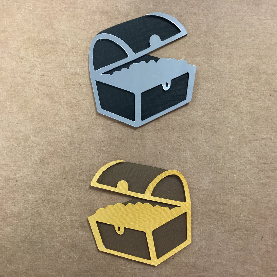 TREASURE BOX Pirate Scrapbook Die Cuts Scrapbooksrus