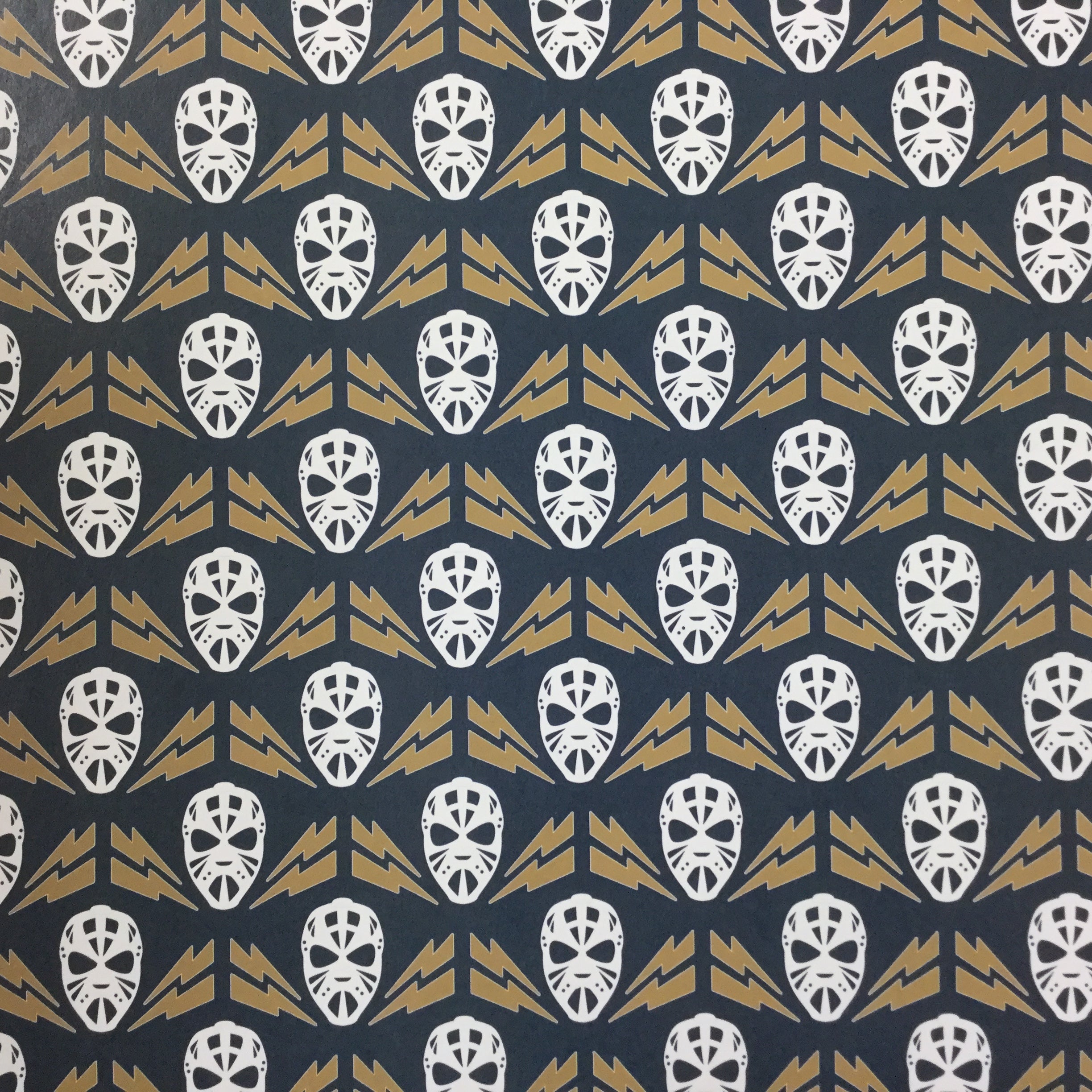 Golden Knights PRIDE HOCKEY KIT Gold 12"X12" Scrapbook Paper 12 Sheets