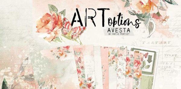 49 and Market ARTOPTIONS AVESTA Scrapbook Collection Kit 12"X12"