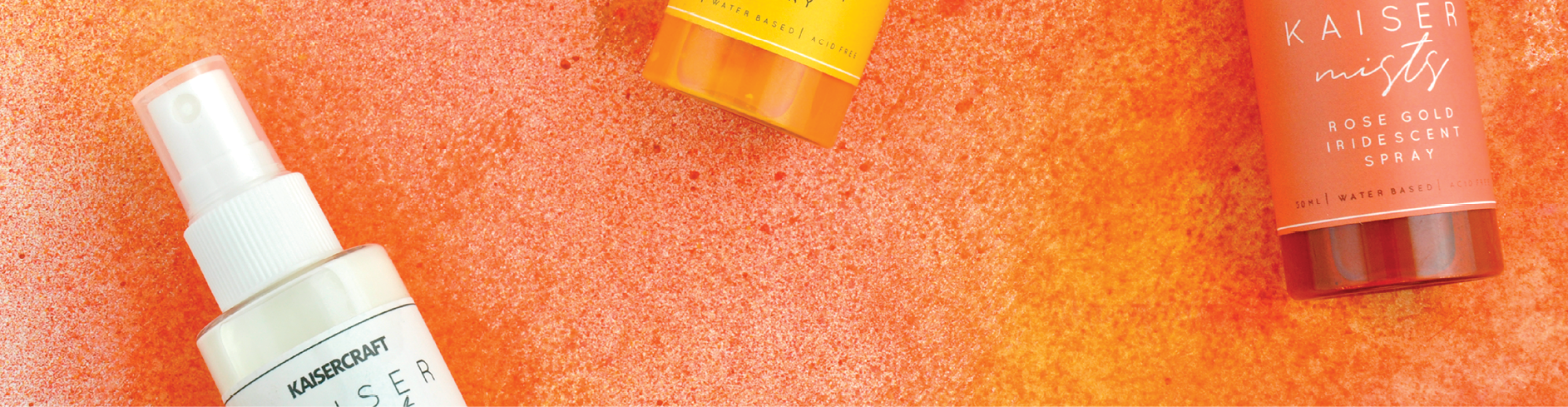 Kaisercraft KAISERMIST ROSE GOLD Iridescent Spray Ink Scrapbooksrus