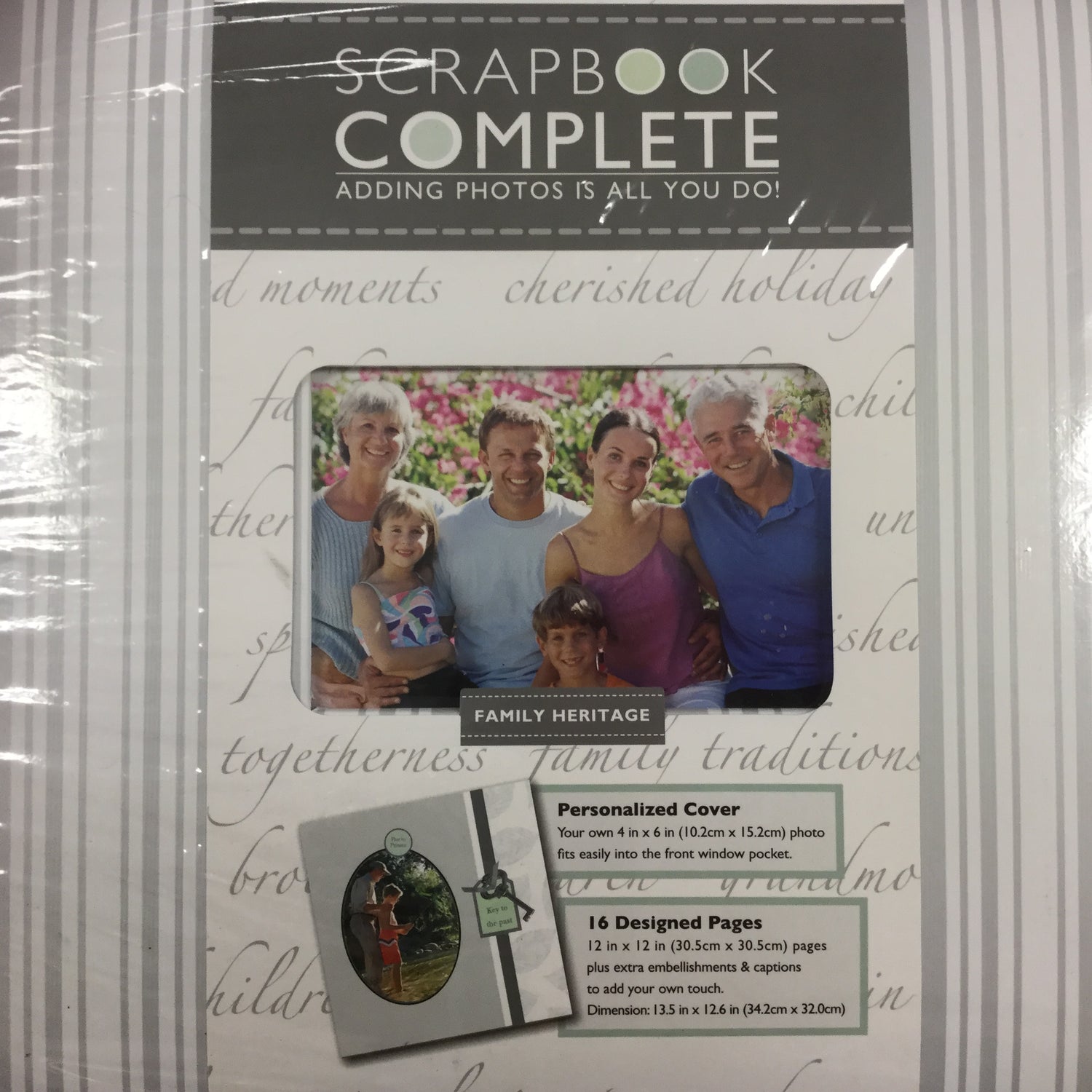 Gibson Tapestry Scrapbook FAMILY HERITAGE  12"X12" Album Scrapbooksrus