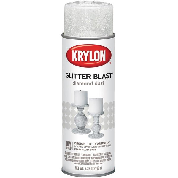 Krylon Glitter Blast DIAMOND DUST Glitter Spray Can 5.75oz – Scrapbooksrus