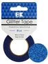 Best Creation GLITTER TAPE BLUE Permanent Washi Tape - Scrapbook Kyandyland