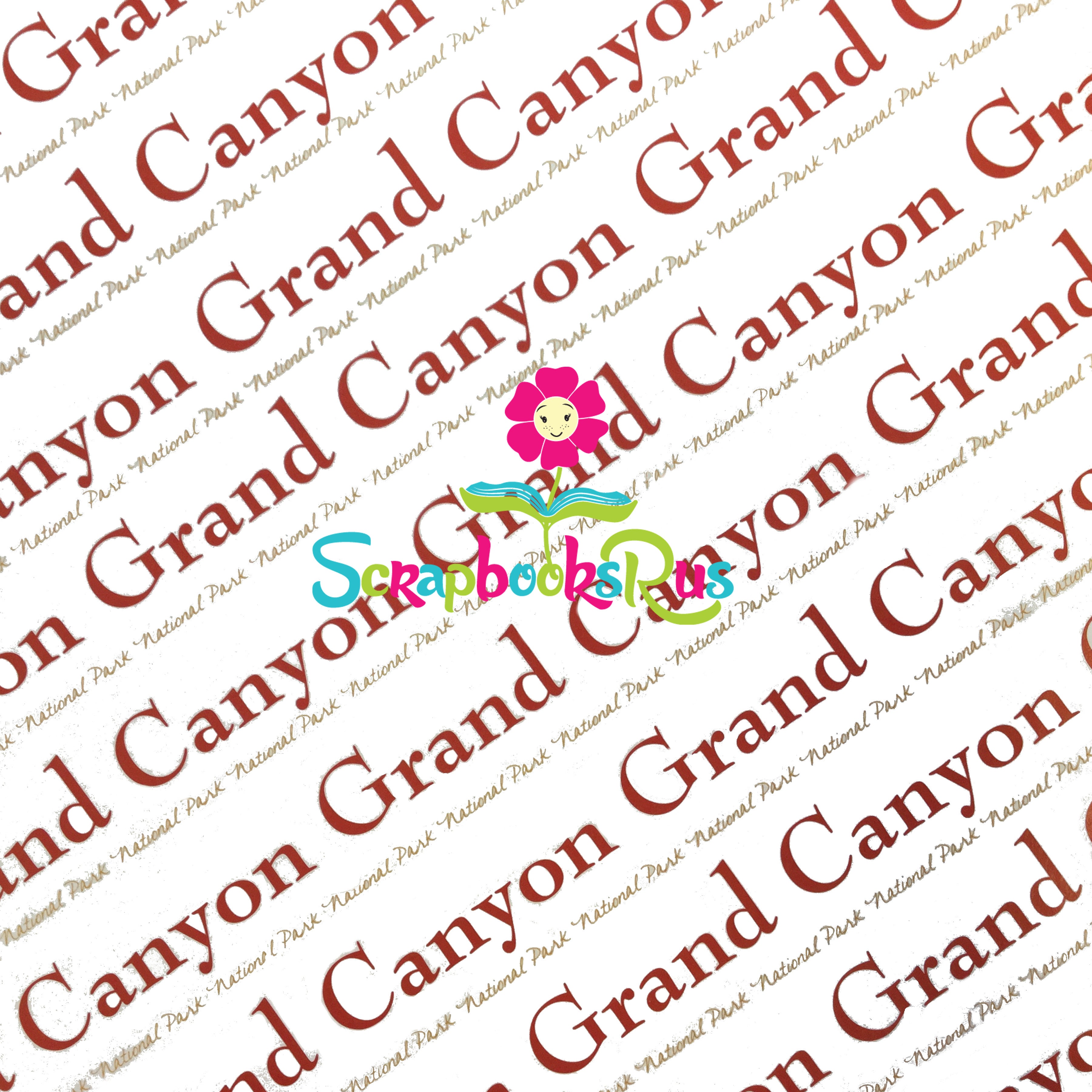 GRAND CANYON 12"X12" Travel Scrapbook Kit Scrapbooksrus