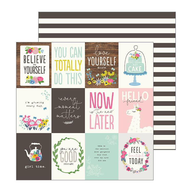 Jen Hadfield MY BRIGHT LIFE 12"X12" Scrapbook Paper Scrapbooksrus