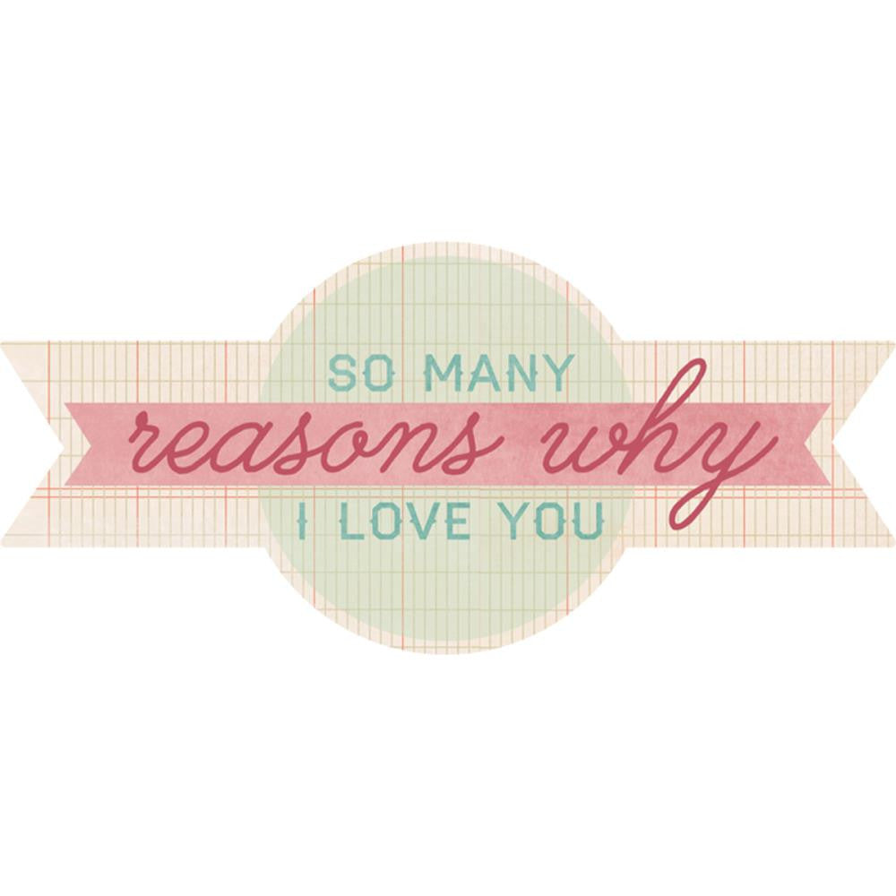 Diecut Titles My Mind&