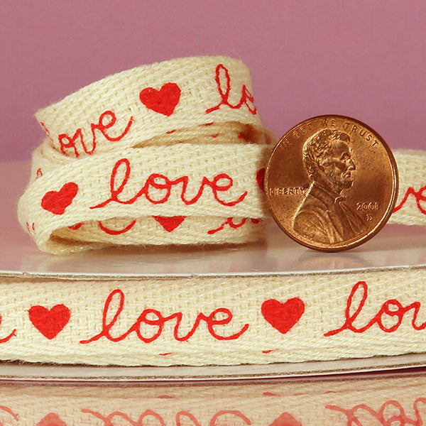 Creative Impressions .5" TWILL RIBBON 2 yards yd - Scrapbook Kyandyland