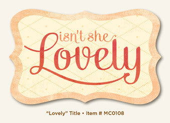 Diecut Titles My Mind&