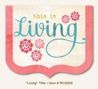 Diecut Titles My Mind&