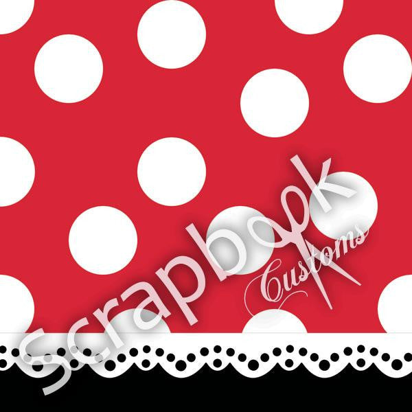 Disney Magical Character 2 MINNIE MOUSE 12"X12" Scrapbook Paper - Scrapbooksrus