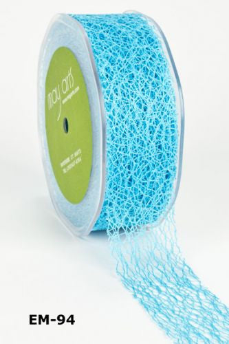 May Arts 1.5" MESH WEB Ribbon 1 yard yd - Scrapbook Kyandyland