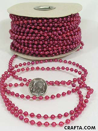 RIBBON BEADS Beaded Trim String