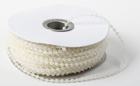 RIBBON BEADS Beaded Trim String