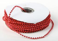 RIBBON BEADS Beaded Trim String