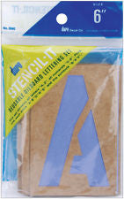 Duro STENCIL IT 6" Reusable Oilboard Lettering Set - Scrapbooksrus