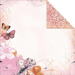 Kaisercraft TIGERLILLY Double-Sided 12"X12" Cardstock Sheet - Scrapbook Kyandyland