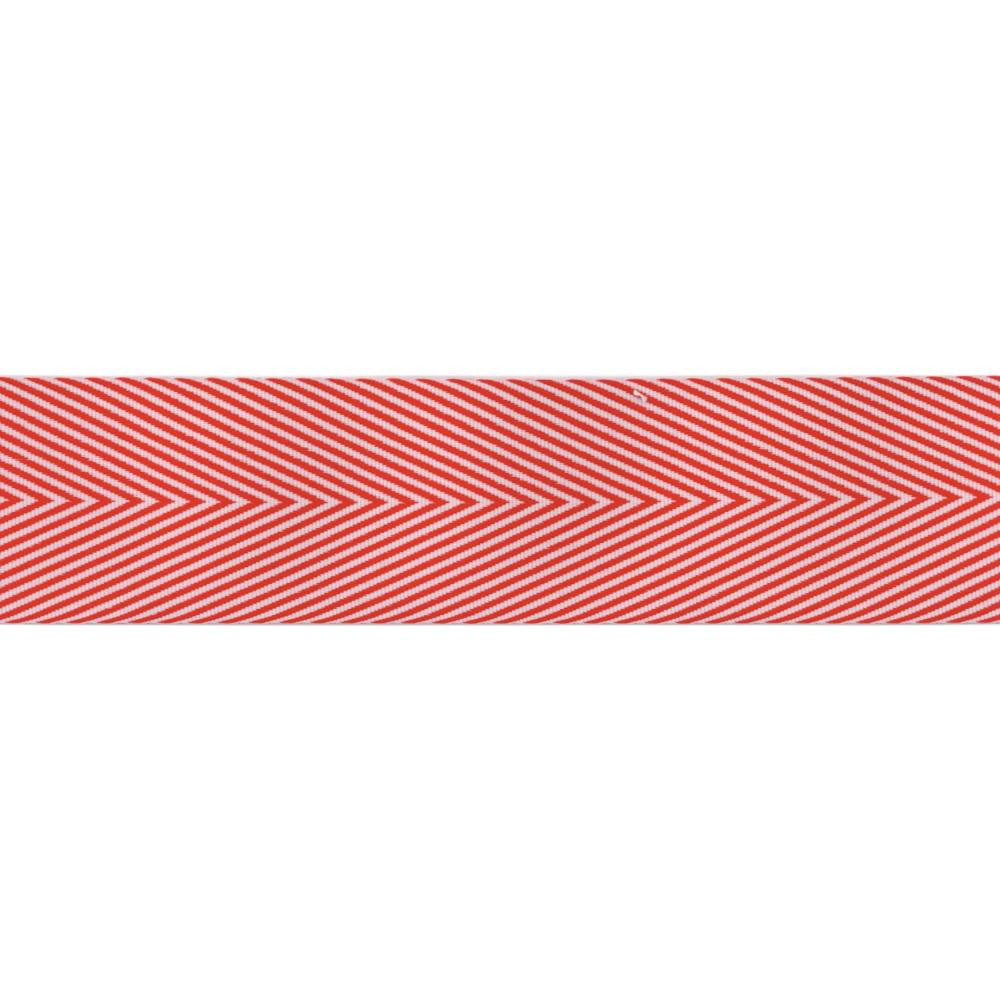 May Arts 3/4" Twill CHEVRON STRIPES RIBBON 1 yard yd - Scrapbook Kyandyland