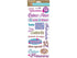 Viva la Vida QUINCEANERA Clear Spanish Quince Stickers 6x12 - Scrapbook Kyandyland