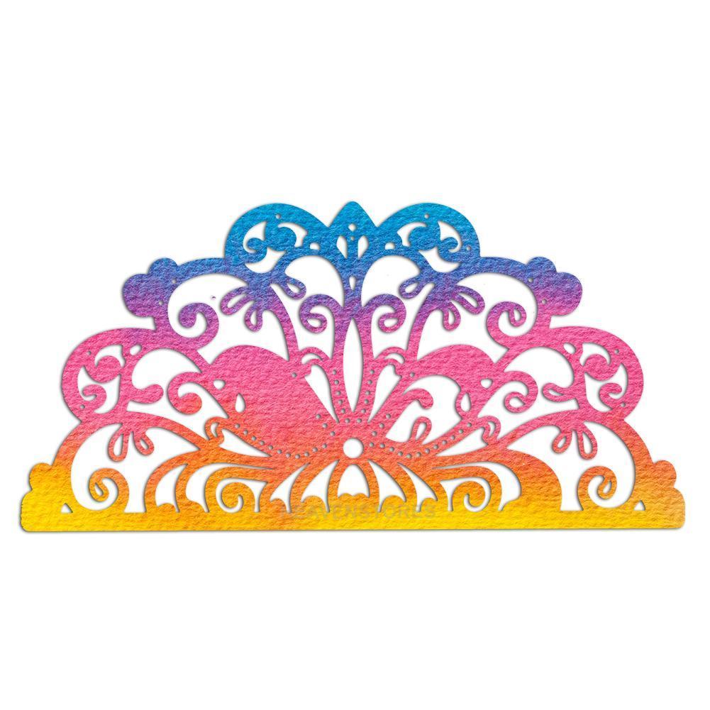 Wide Flower Edge Metal Craft Die Scrapbooksrus Las Vegas