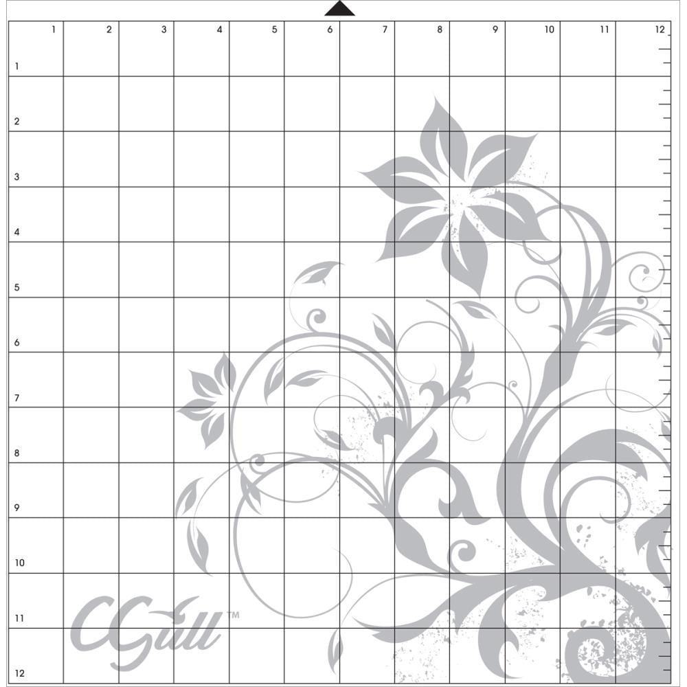CGULL 12" SILHOUETTE Cutting Mat 1pc 14-0003