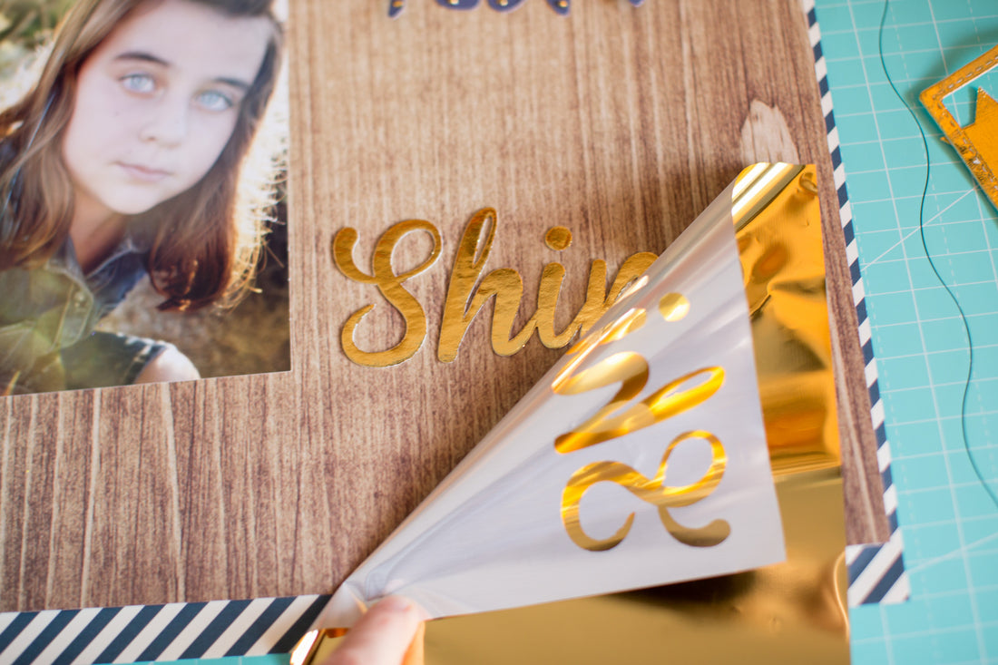 Thermoweb DECO FOIL GOLD Transfer Sheets 6"X 12" 20pc