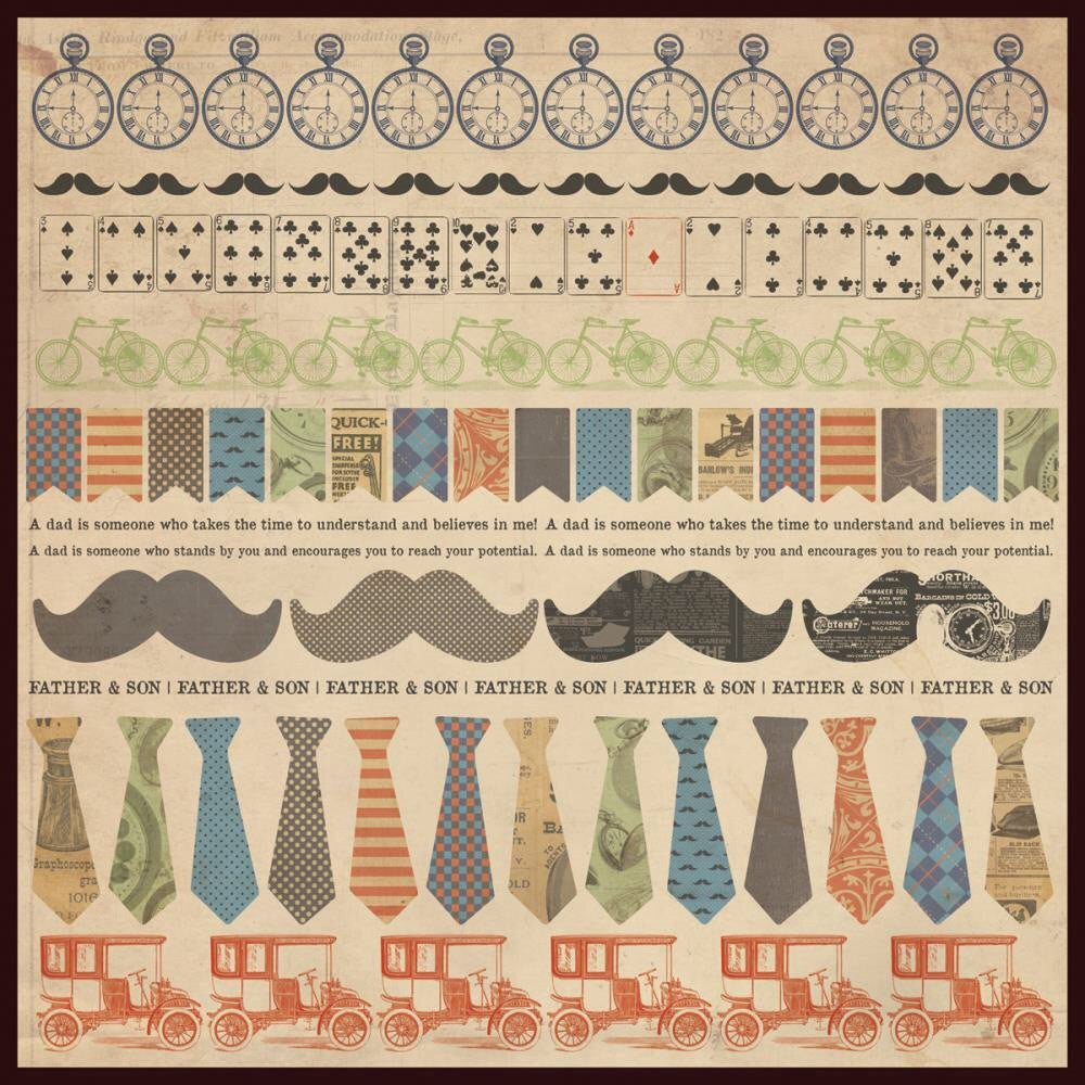 Kaisercraft SEARS & SUN 12"X12" Sticker 40pc Scrapbooksrus