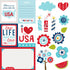 Bella Blvd ALL AMERICAN Collection 12"X12" Scrapbook Paper - Scrapbook Kyandyland