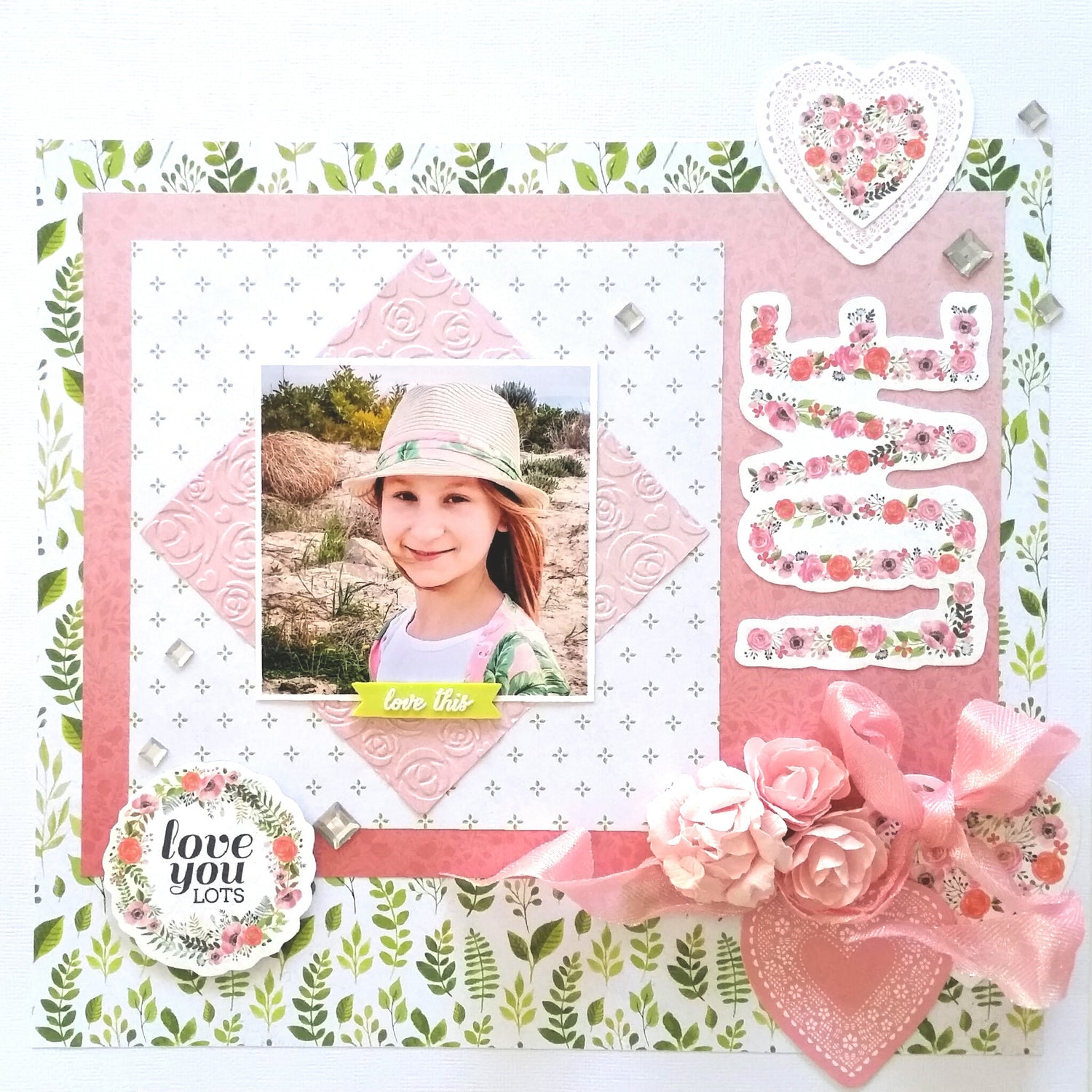 Kaisercraft TRUE LOVE Collection 12"X12" Scrapbook Paper - Scrapbook Kyandyland