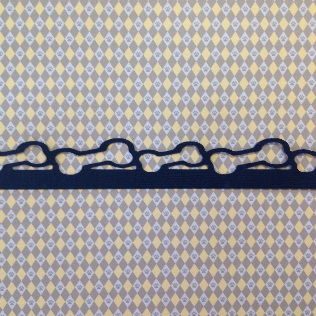 Custom Pet BONE 2.5"X12" BORDERS
