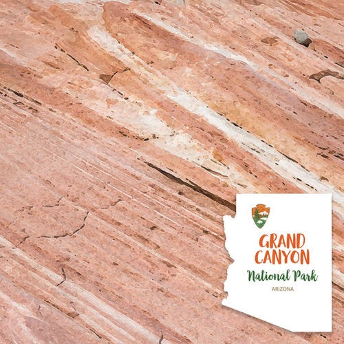 GRAND CANYON National Park Watercolor 12"X12" Paper Scrapbooksrus