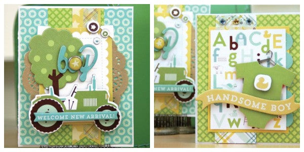 Echo Park Bundle Of Joy BABY BOY 12"X12" Kit