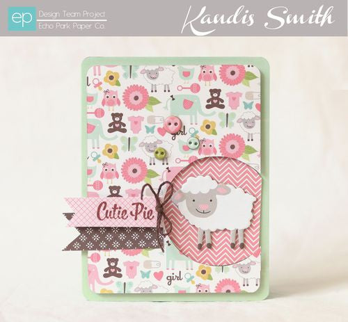 Echo Park Bundle Of Joy BABY GIRL 12"X12" Kit