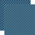 Echo Park Dots & Stripes DEEP BLUE SEA  12"X12" Scrapbook Paper Scrapbooksrus