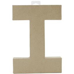 Darice Paper Mache Alphabet Letters I-P 5.5"X8"