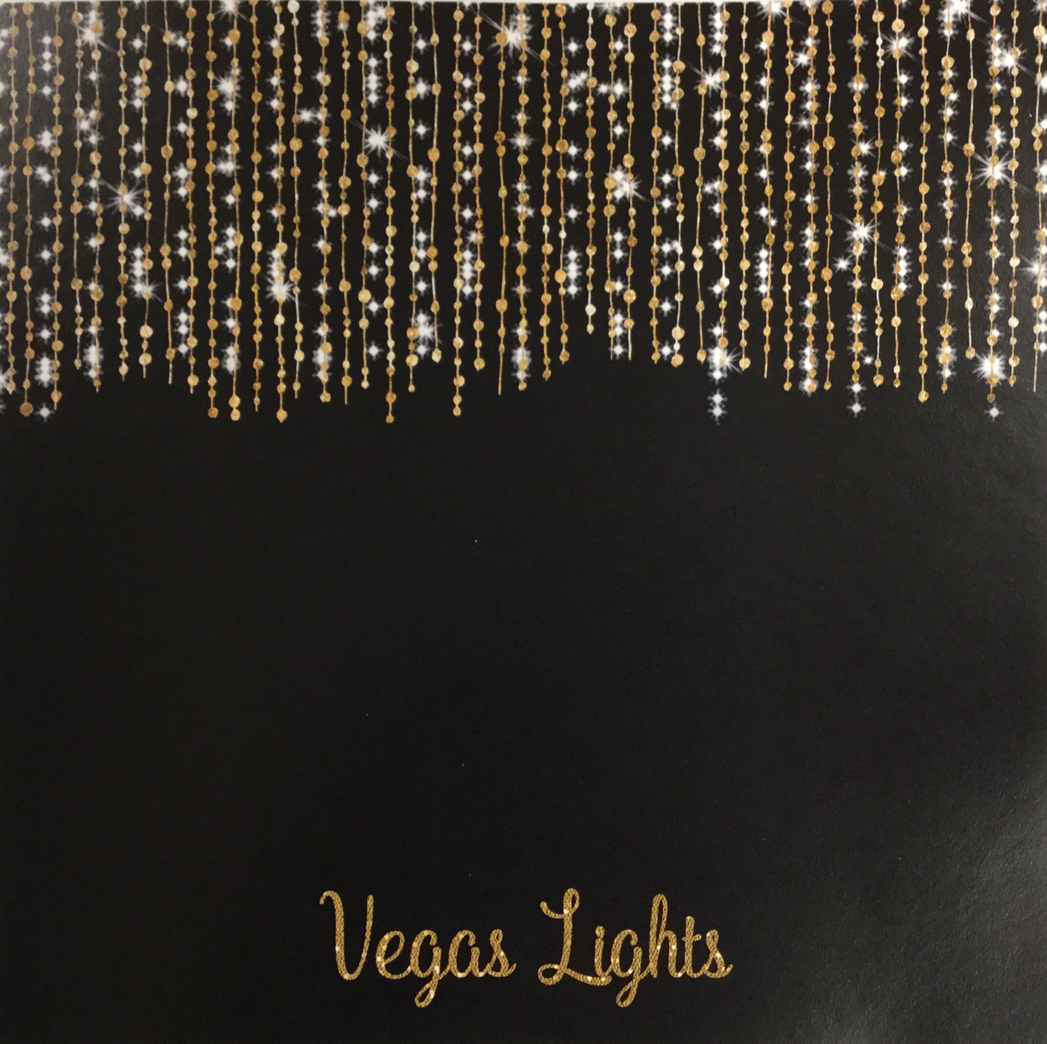 VEGAS LIGHTS Las Vegas 12"X12" Travel Paper Scrapbooksrus